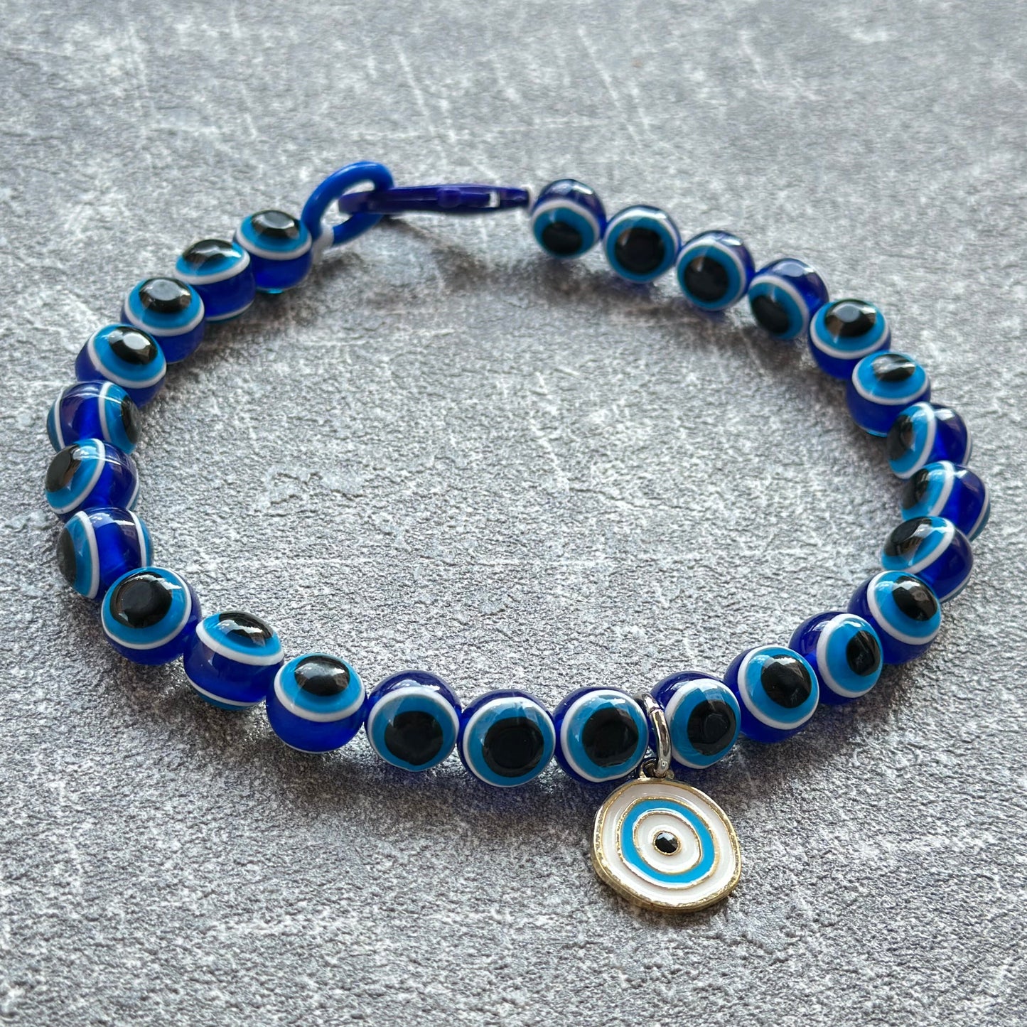 Mavi Nazar Boncuklu Köpek Kolyesi 3