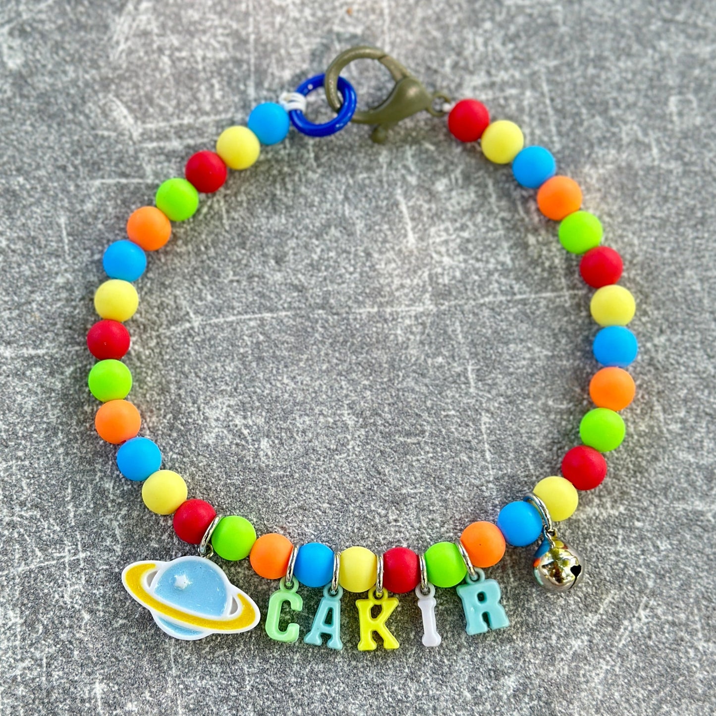 Pastel Renkli Köpek Kolyesi 5