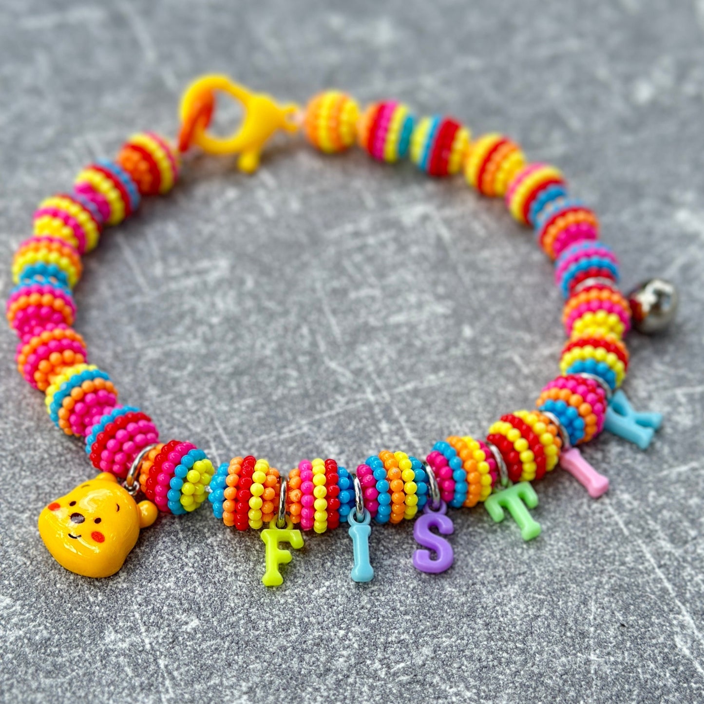 Renkli Böğürtlen Köpek Kolyesi 2