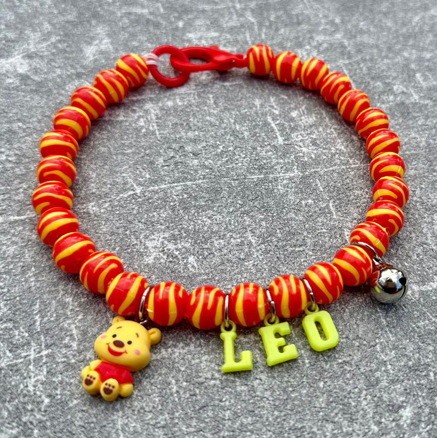 Sarı Kırmızı Taraftar Köpek Kolyesi 2