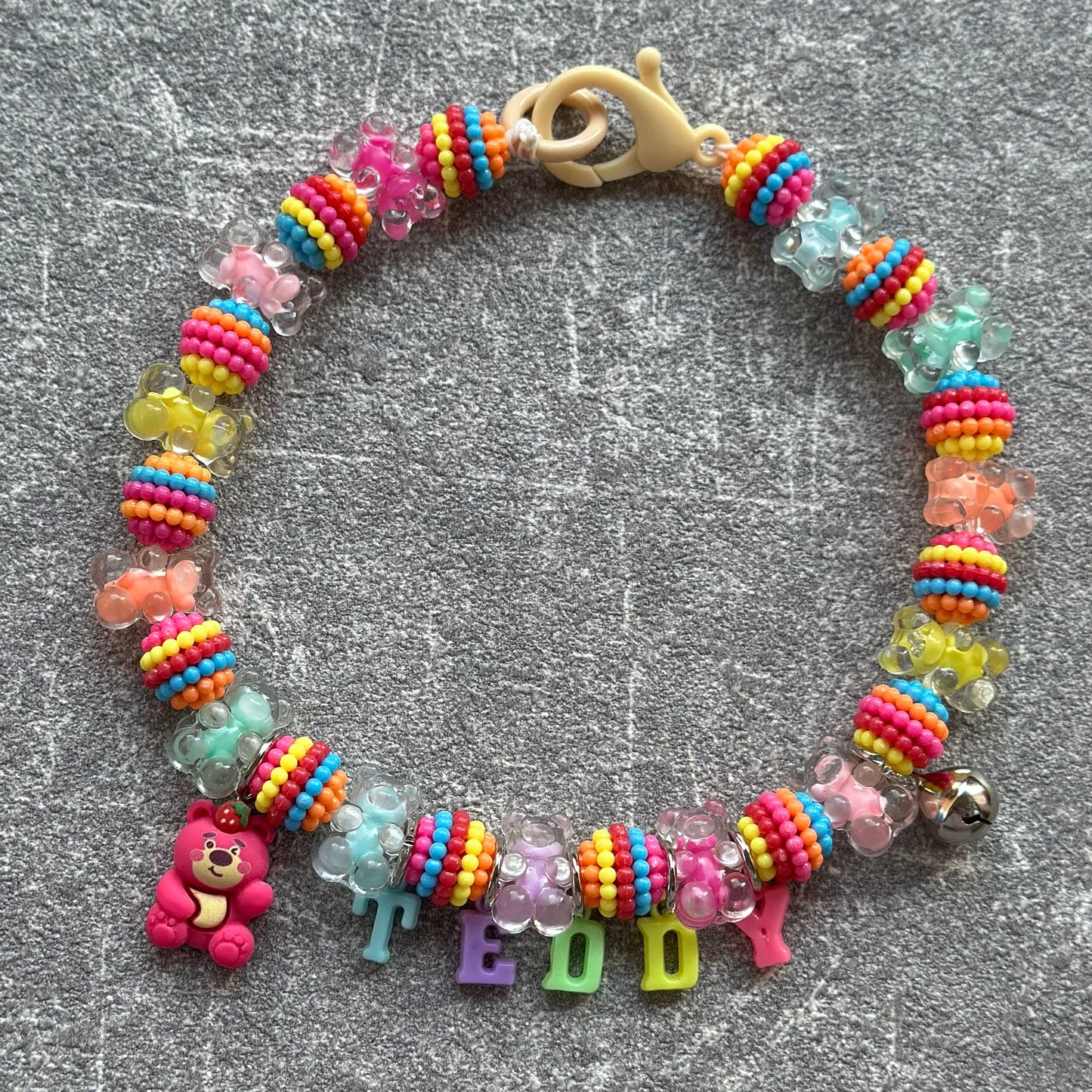 Renkli Böğürtlen Köpek Kolyesi 4