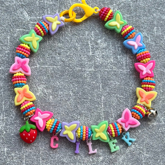 Renkli Böğürtlen Köpek Kolyesi 7