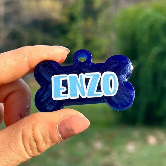 Space | İsimli Köpek Künyesi