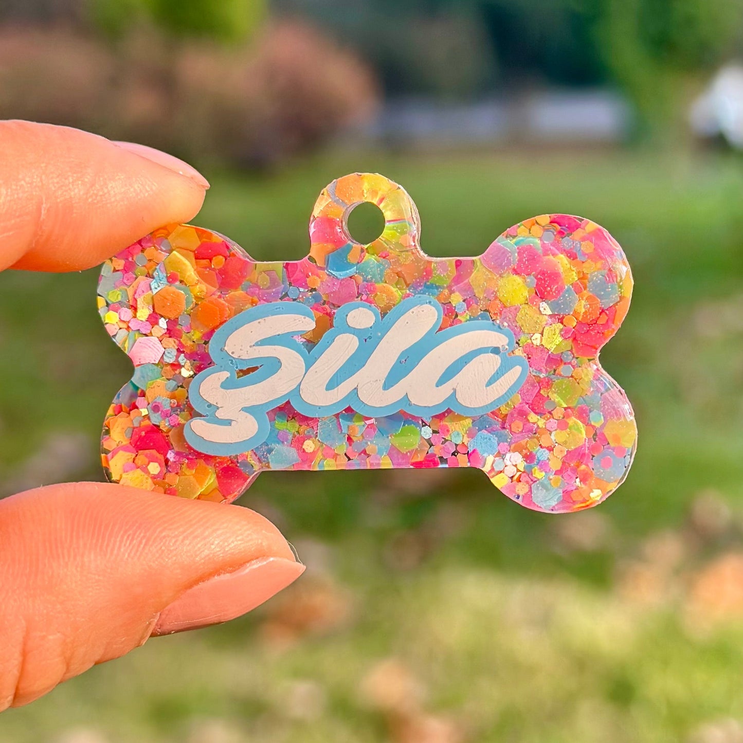 Confetti | İsimli Köpek Künyesi