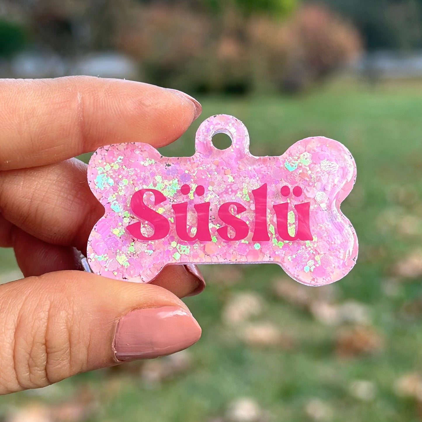 Pink Aura | İsimli Köpek Künyesi