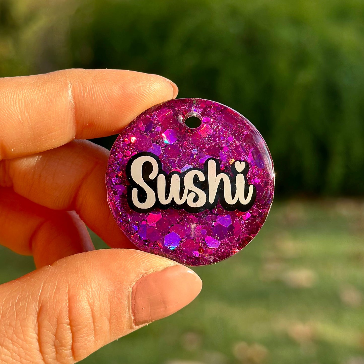 Grape | İsimli Köpek Künyesi