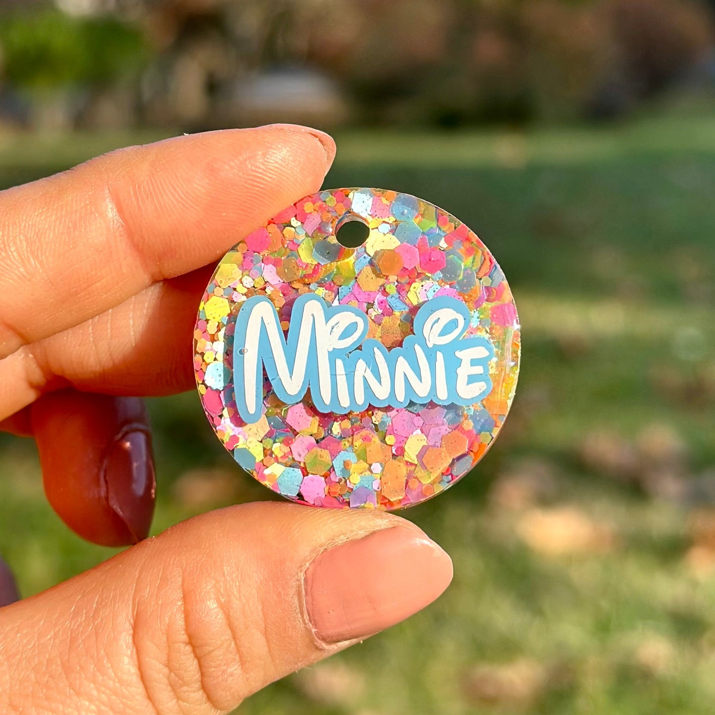 Confetti | İsimli Köpek Künyesi