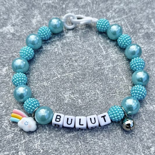 Açık Mavi Köpek Kolyesi 3