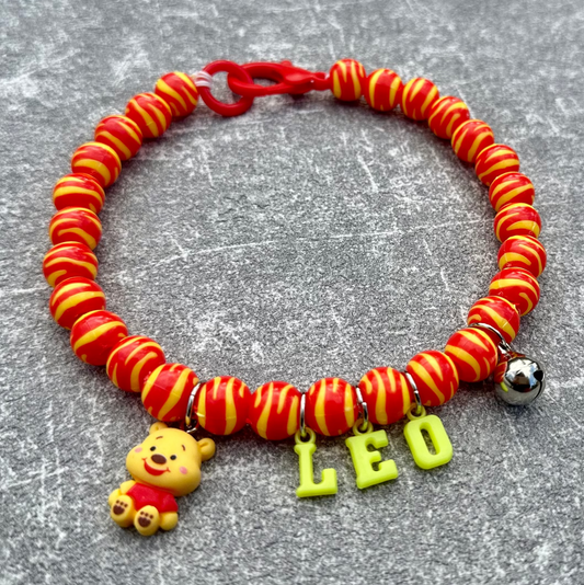 Sarı Kırmızı Taraftar Köpek Kolyesi 2